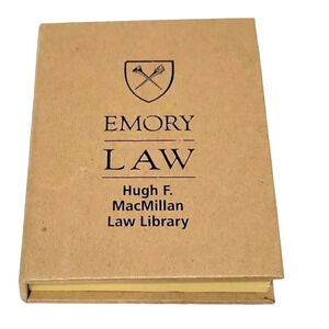 Emory Law School Hugh F. MacMillan Law Library Post It Notes